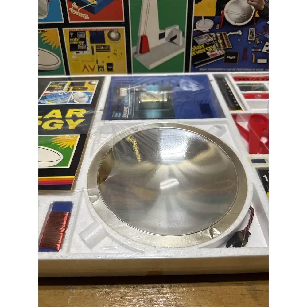 Tree Of Knowledge Solar Energy Lab Kit 120 Experiments Vintage